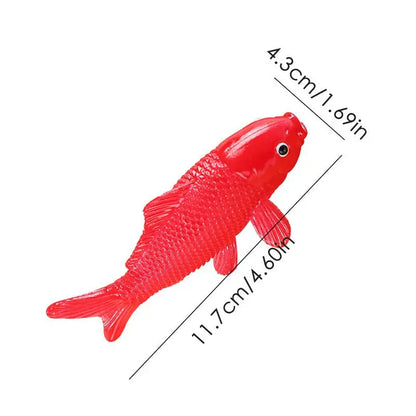 5PCS Simulated Fish Simulation Floating Model Fish Tank Underwater Water Fountain Pond Landscape Decoration For Garden Pond