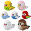 KNEW BUILT Colorful Parrot Micro Mini Building Blocks Assembly Toys 3D Model Bricks for Birds Funs Hands-on Ability Gift