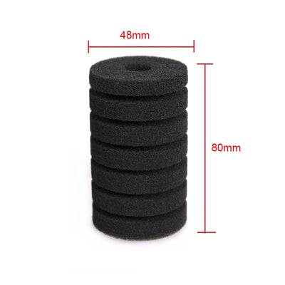 1pcs 48x80mm Sponge Aquarium Filter for Fish Tank Air Pump Skimmer Biochemical Sponge Filter Aquarium Bio Filter Filtro Aquario