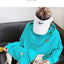 Dog Oodie  Dog Clothes  Pet The New Parent-child Wear Hooded Spring and Autumn Three Colors Seven Sizes Pure Cotton