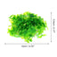 UXCELL Aquarium Artificial Plastic Lawn Water Weeds Ornament Grass for Fish Tank Landscape Plants Decoration Accessories