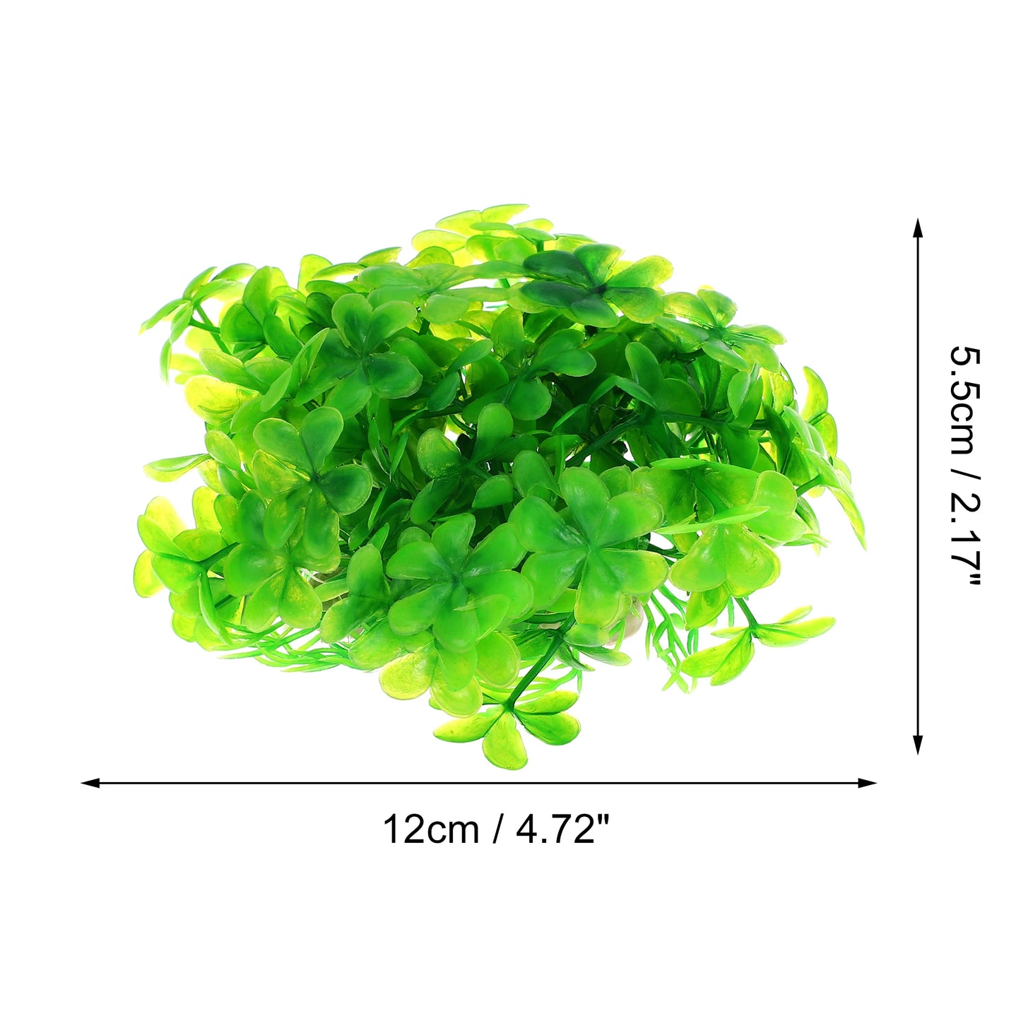 UXCELL Aquarium Artificial Plastic Lawn Water Weeds Ornament Grass for Fish Tank Landscape Plants Decoration Accessories