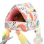 Parrot Warm Bed Warm House durable Hammock Hut Tent Bed Hanging Cave Plush Cushion For Lovebirds Parakeets Plush Cushion