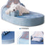 Bola kennel medium and large dog sofa bed removable and washable winter warm dog bed golden feather nest cushion pet supplies