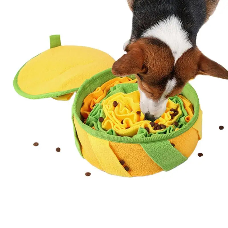Multi-Functional Sniff Mat for Dog Dog Feeding Mat Dog Activity Sniffing Mat Dog Treat Blanket Boredom Buster for Dogs Dispenser