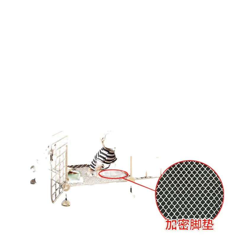 Dog cage Small dog kennel One room, one living room, one bathroom Dog villa Indoor household with toilet Bichon Teddy only