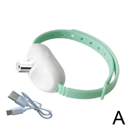 Smart Cat Amusement Collar TPC Material Light Cat Toy Cat Amusement Device USB Rechargeable Long Battery Life Cat Exercise