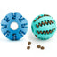 Pet Dog Chew Toys Teeth Cleaning Snack Ball Pet Dog Toy Ball Natural Rubber Super Tough Interactive Bouncy Pet Supplies