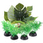 UXCELL 3/4/5/6/8/9 Pcs Artificial Aquarium Plants Grass Water Weeds Ornament Fish Tank Plant Flower Grass Decor Accessories