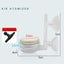 1Pcs Air Pump Sand Stone Aquarium Oxygen Pump Fresh Air Stone Nano Bubble Bar Aquarium Fish Tank Aerator Pump with Suction Cup