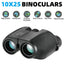 Binoculars 10X25 HD Mini Portable Telescope BAK4 FMC Coated Telescope Outdoor Bird Watching Hunting Travel Camping Ball Game