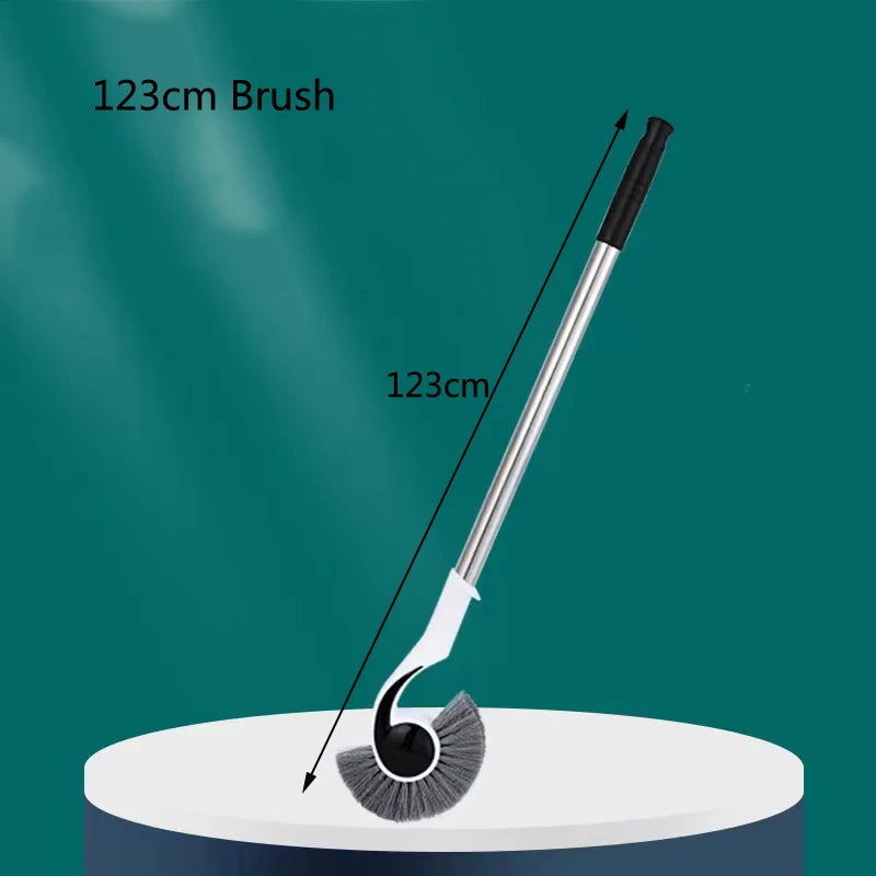 58/93/123cm Long Handle Durable Cleaning Brushes Plastic Aquarium Glass Algae Cleaner Removal Corner gap cleaning Tools for Home