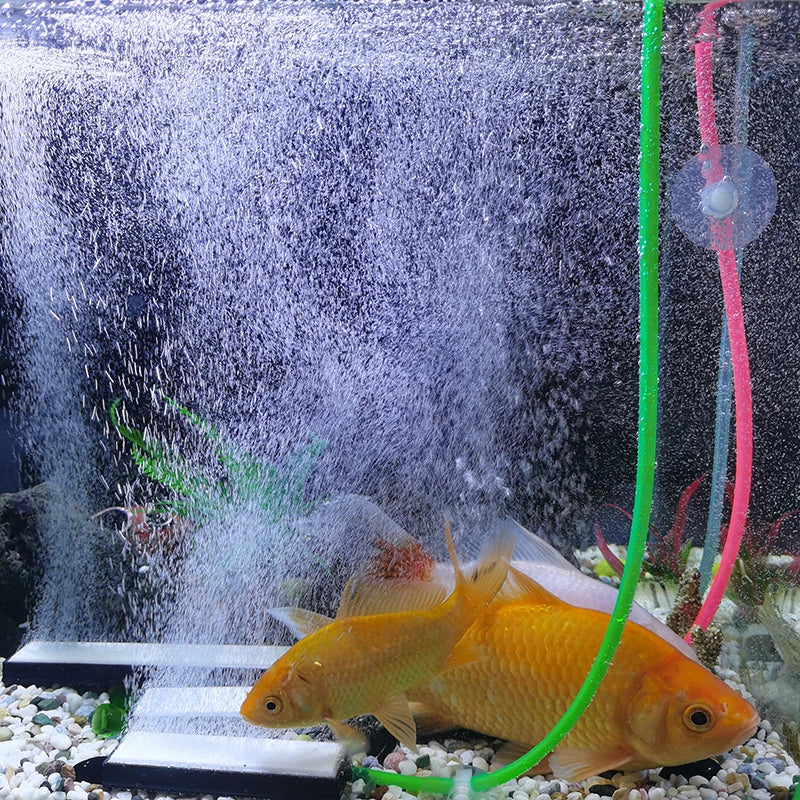 10/20/30cm Nano Air Pump Sand Stone Aquarium Oxygen Pump Fresh Air Stone Nano Bubble Bar Aquarium Fish Tank Aerator Pump Tools