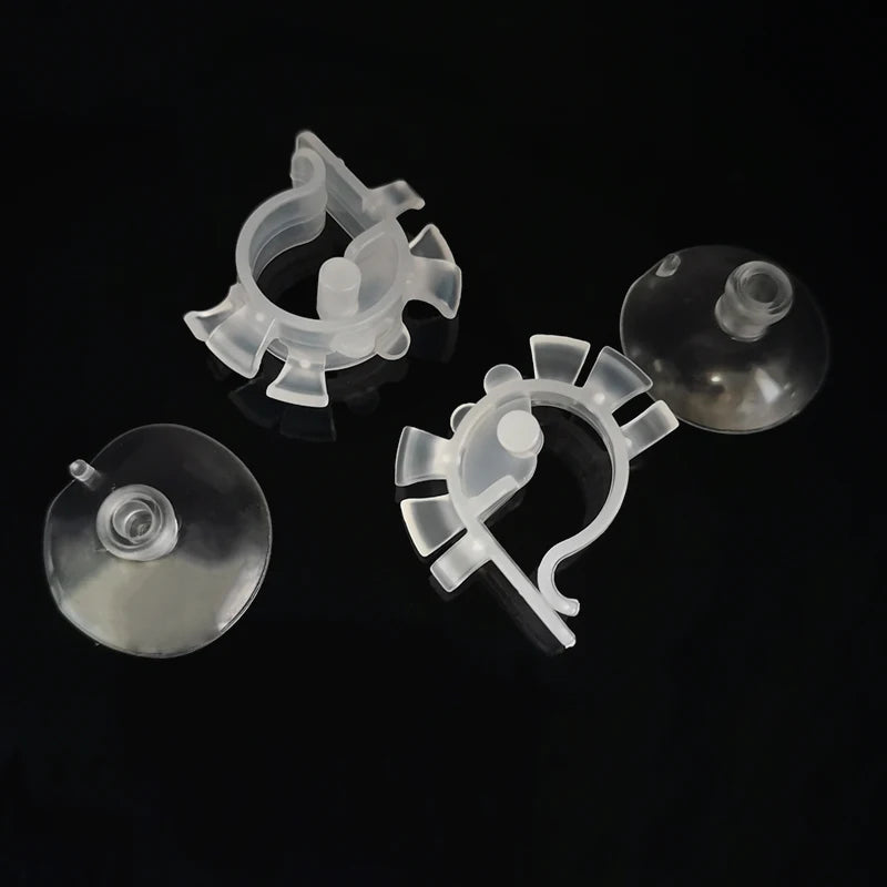 Plastic Aquarium Water Tube Holder Water Pipe Hose Mount Bracket for 4~6mm Pipe Water Tubes Fixed Clip Fish Tank Hose Clamp Hot