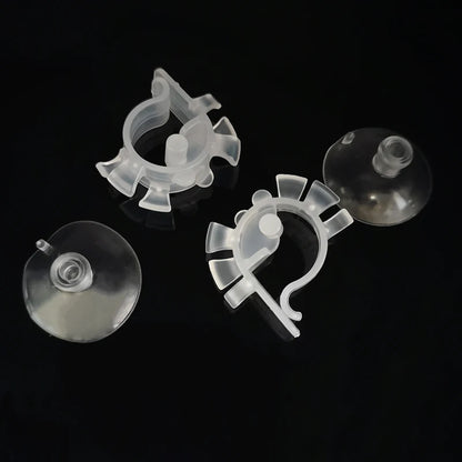 Plastic Aquarium Water Tube Holder Water Pipe Hose Mount Bracket for 4~6mm Pipe Water Tubes Fixed Clip Fish Tank Hose Clamp Hot