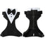 Dog Tuxedo Harness Breathable Engagement Birthday Valentines Costume Adjustable Bow Tie Pet Vest Harness for Small Medium Dogs