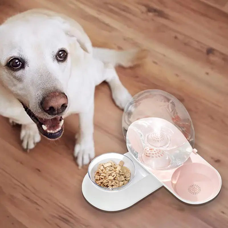 Cat Dog Water Dispenser Cat Feeder Water Bowl Container Automatic Snail Shape Drinking Fountain Cat Feeder Water Bowl Feeder