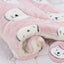 Pet Sleeping Mat Dog Bed Cat Bed Soft Hair Thickened Blanket Pad Fleece Home Washable Warm Bear Pattern Blanket Pet Supplies