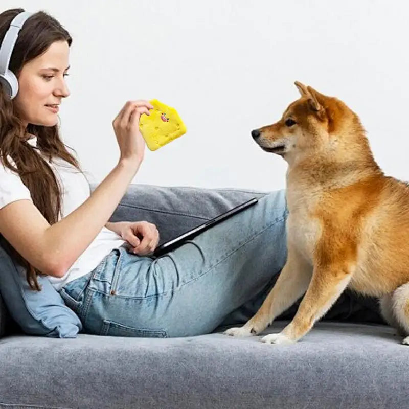 Dog Foraging Toys Pet Teething Foraging Squeaky Toy Interactive Chewing Toys For Indoor Dogs Puppy Reducing Boredom For Bedroom
