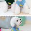 Cartoon Ducks Wool Sweaters for Small Medium Dogs Winter Warm Cat Clothing French Bulldog New Year Christmas Pet Cat Overalls