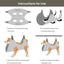 Cat Grooming Nail Cutting Anti Scratch Bite Fixed Bag Bath Trimming Restraint Bag Pet Beauty Hammock Hanging Pet Supplies