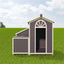 Dog House Outdoor Solid Wood Kennel Outdoor Rain and Sun Protection Dog House Medium and Large Kennel Dog Villa Wooden Pet Nest