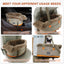 UXCELL Console Dog Car Seat Dog Beds Dog Mats Portable Booster Washable Front Seats for Small Pets Warm Sofa for Dogs Cats