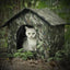 Outdoor Dog Bed Waterproof Roof Bed Waterproof Warm Dog Kennel Winter Tent Dog Nest Thickened Cold-Proof Nest Cat House
