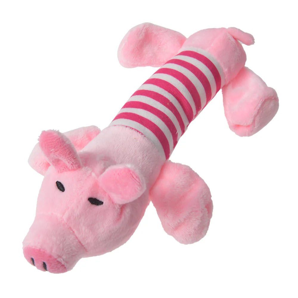 Pet Dog Squeaky Plush Dinosaur Toys Interactive Dog Chew Toys Plush Stuffing Pet Supplies Small Dog Chew Molar Toys
