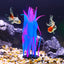 UXCELL Silicone Luminous Plants Glowing Simulation Coral Aquarium Artificial Fluorescence Deco Ornament Fish Tank Accessories