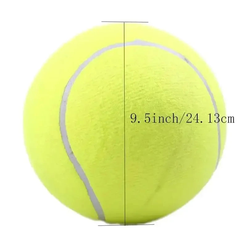 Giant Tennis Ball For Dog Chew Toy Pet Dog Interactive Toys Big Inflatable Tennis Ball Pet Supplies Outdoor Cricket Dog Toy