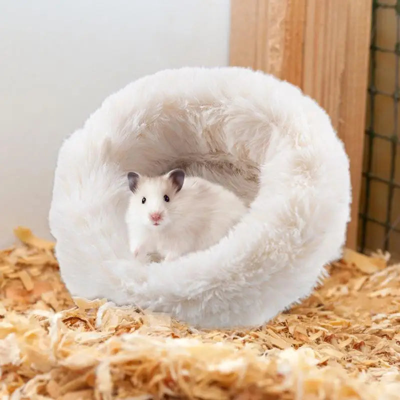 Hamster Houses And Hideouts Christmas Hamster Guinea Pig Hideouts Winter Sleeping House Washable And Removable Cute Hamster