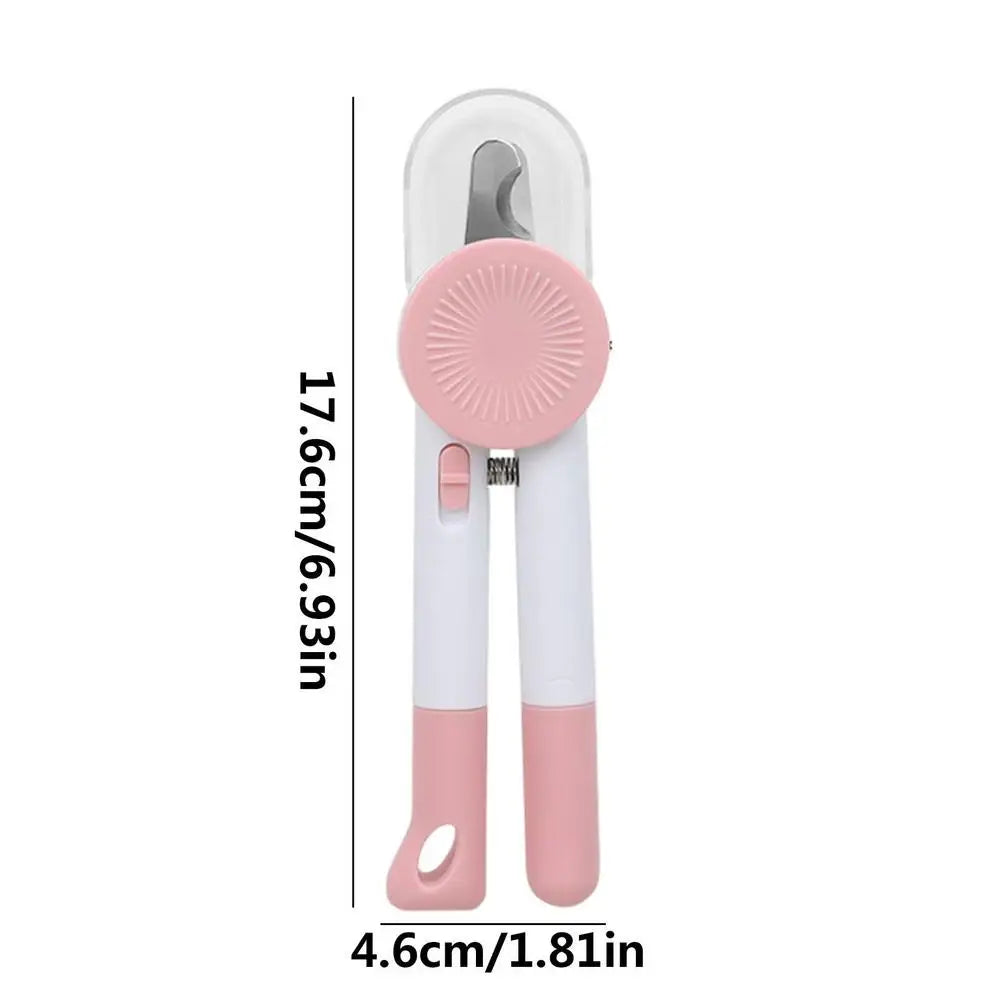 Nail Clippers For Dog Kitten Nail Clippers Cat Claw Trimmer For Nail Bloodline To Avoid Over Cutting Led Light Pet Nail Grooming