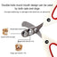 Cat Nail Trimmer Pet Nail Clippers For Small Animals Sharp & Safe Stainless-Steel Circular Cut Hole Design Grooming Tool For