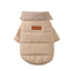 Dog Winter Coat 2024 New Dog Clothes for Small Medium Dogs, Thicken Warm Fleece Collar Dog Down Jacket for Cold Weather Apparel