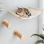 Cat Wall Mounted Furniture Cat Hammock&Felt Ladder&Sisal Scratching Post of High Quality Durable and Easy-to-Clean Cat Furniture