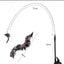 Cat Toys Simulation Bird interactive Sucker Feather Bird with Bell Cat Stick Toy for Kitten Playing Teaser Wand Toy Cat Supplies