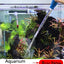 Stainless Steel Aquarium U Shape Tube Connector Air Splitter Valve Fish Tank Air Pump Flow Distributor Valve Tap Lever Control