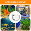 Aquarium Plant Holder Clear Aquarium Tank Live Plant Pot Aquatic Planter With Suction Cups Red Shrimp Live Plants Fish Tank