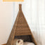 Cat litter tent creative rattan summer kennel cool breathable pet litter four seasons cat litter Internet celebrity cat villa