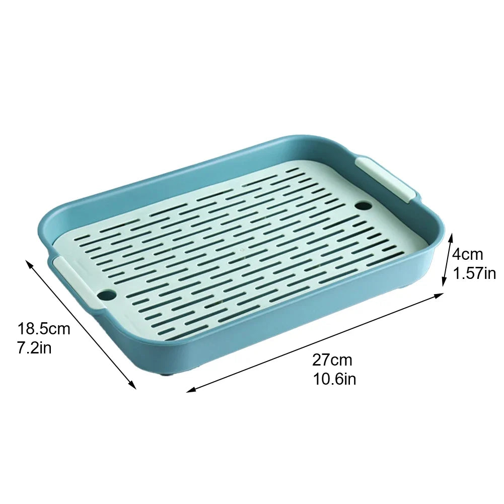Rabbit Litter Box Small Pet Toilet Tray Rabbit Guinea Pig Litter Tray Toilet Box General Household Supplies Affordable