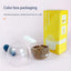 Dog Food Scoop Cat-Ear Shape Food Scoopers Kitten Food Measuring Cups Clear Convenient Scoops Bag Sealing Clip for Dry Dogs