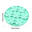 Lick Mat For Dogs Suction Dog Butter Lick Pad Raised Flower Design Dog Puzzle Bowl For Boredom Relief Floor Or Wall Treats