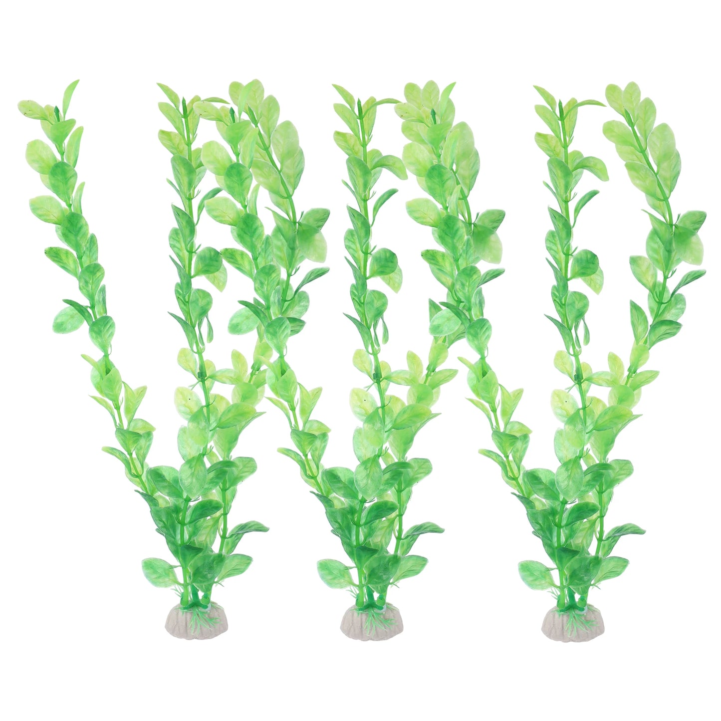 UXCELL 3/4/5/6/8/9 Pcs Artificial Aquarium Plants Grass Water Weeds Ornament Fish Tank Plant Flower Grass Decor Accessories