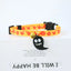 Funny Cosplay Collar Accessories for Dogs Scary Halloween Printing Ghost Pumpkin Pet Neck Wear Ring Bell Cartoon Cat Necklace