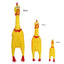 Interactive Rubber Squeaky Pet Dog Toys Pet Tooth Chewing Cleaning Toys Dog Cat Colorful Screaming Chicken Dog PopularToy Hot