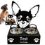 Pet Dog Bowls Novelty Detachable Feeding Bowl Holder Funny Portable Dog Bowls Creative Pet Feeding Bowl for Feeding Dogs Puppies