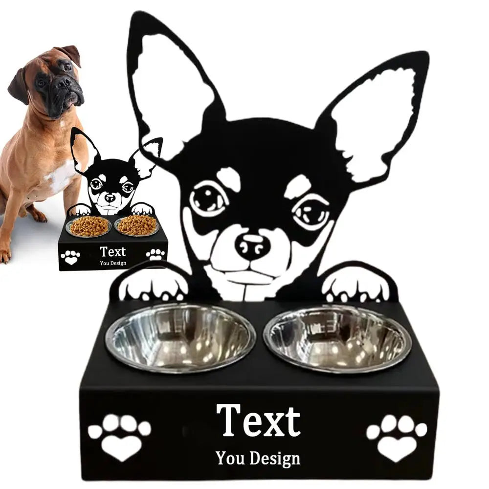 Pet Dog Bowls Novelty Detachable Feeding Bowl Holder Funny Portable Dog Bowls Creative Pet Feeding Bowl for Feeding Dogs Puppies