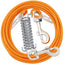 Steel Wire Dog Tie Out Cable, Dog Runner for Yard, Durable Superior Clips, Silver Dog Chains
