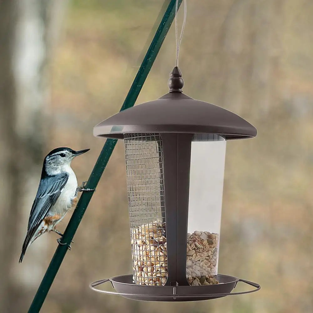 Wild Bird Feeders Cardinals Feeders Squirrel Proof Heavy Duty Large Capacity Weather And Water Resistant Includes Chains & Hook